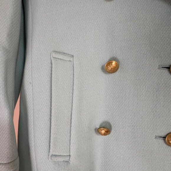 J.Crew Stadium Cloth Peacoat by Nello Gori – Size 4 - Picture 2 of 6